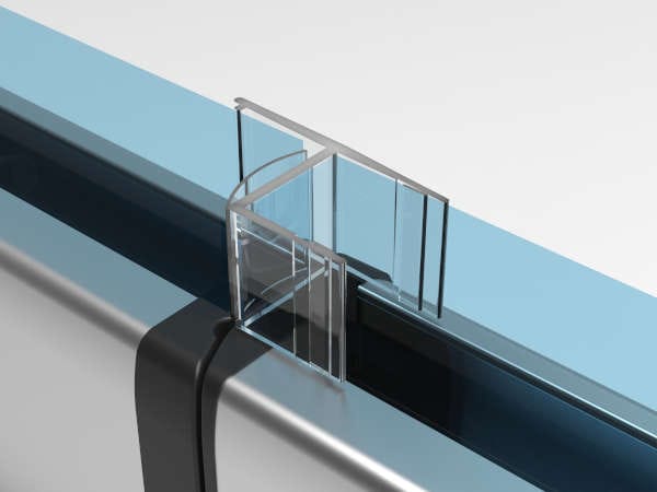 Sistema a libro chiusura balcone Manfredonia — guarnizione anti-acqua INOX 304